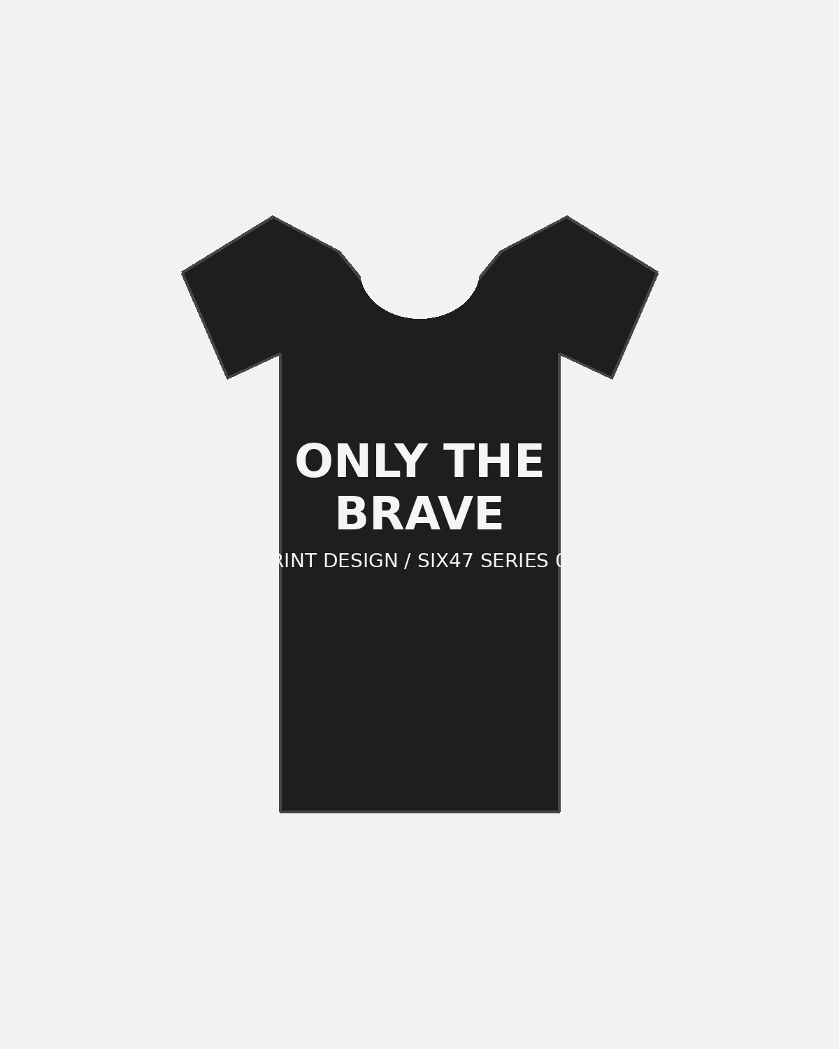 ONLY THE BRAVE Tee – Bild 2