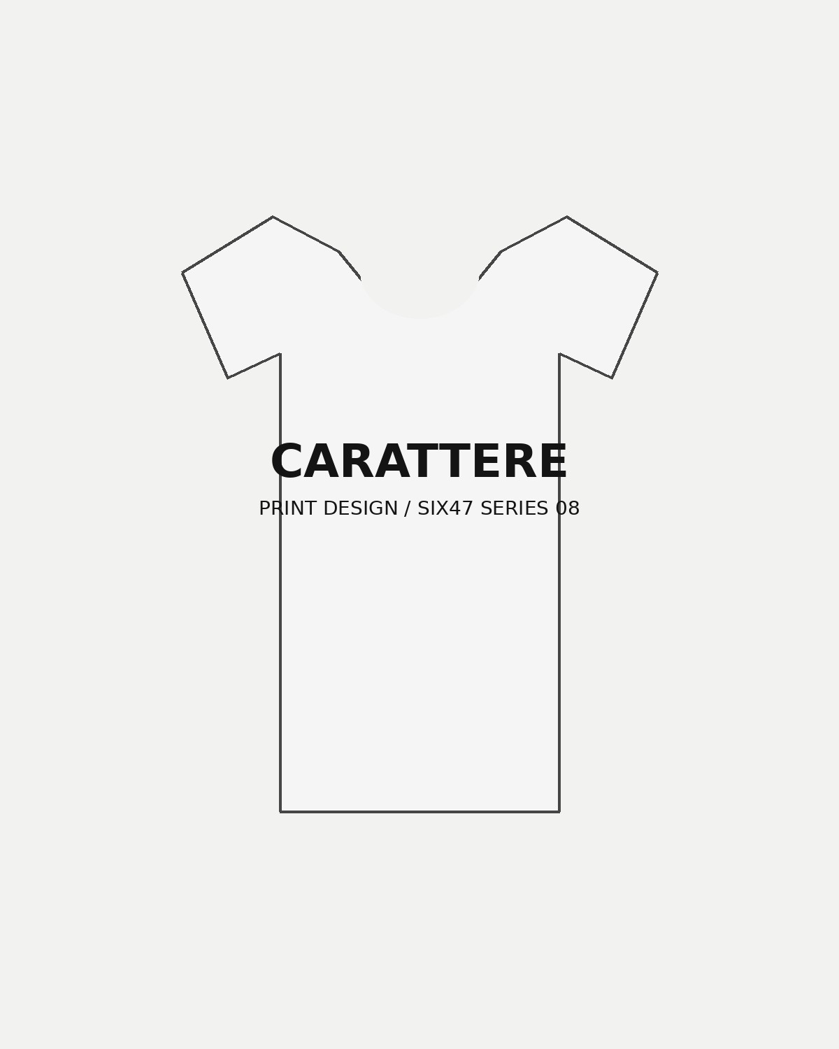 CARATTERE Oversized Tee – Bild 2