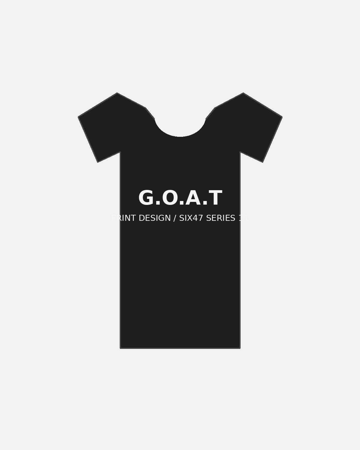 G.O.A.T Tee – Bild 2